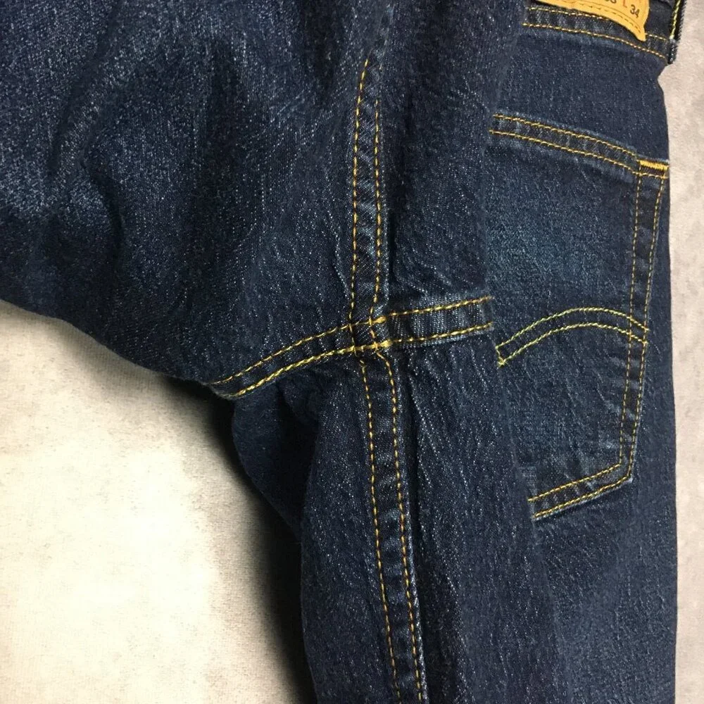 Levis Mens 550 Relaxed Fit Blue‎ Jeans size 32 to 33x34 Stretch Denim Pants